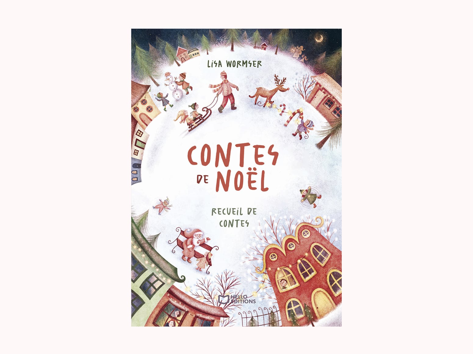 Livre contes de noël, première de couverture